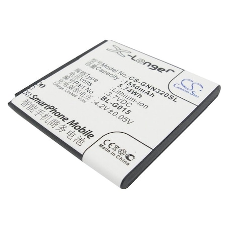 Bsc Preferred Gionee GN205 GN320 GN380 Mobile Phone Replacement Battery CS-GNN320SL